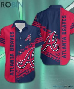 Atlanta Braves – MLB Short Sleeve Button Down Hawaiian Shirt