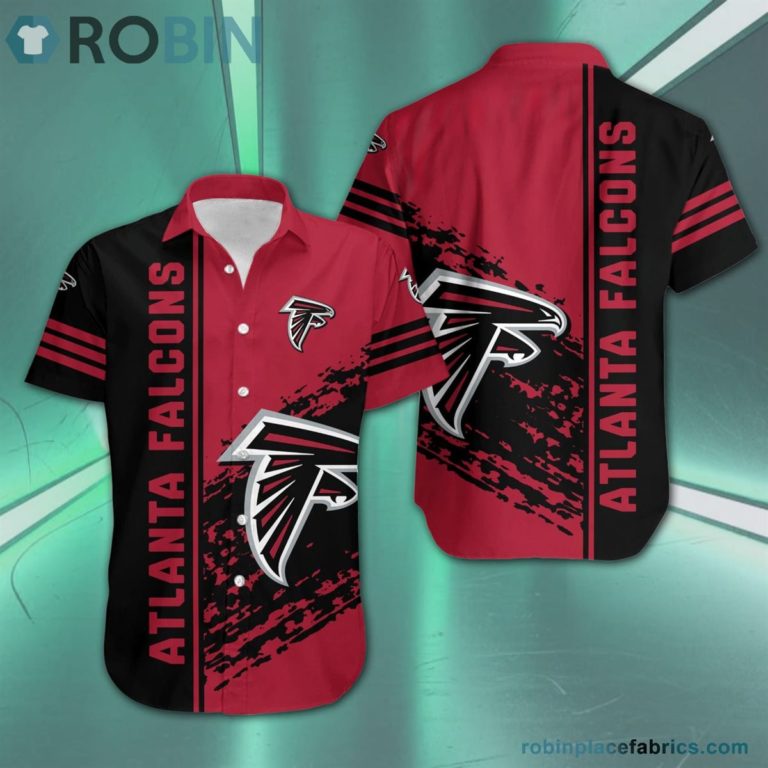 Atlanta Falcons – NFL Short Sleeve Button Down Hawaiian Shirt