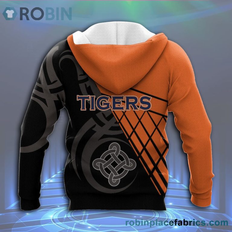Auburn Tigers All Over Print 3D Hoodie Pattern Celtic – NCAA