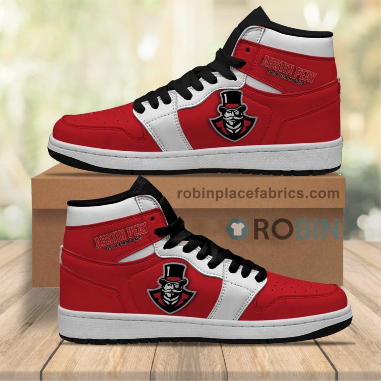 Austin Peay Governors Sneakers Boots – NCAA Air Jordan 1