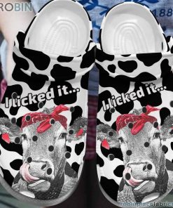 Awesome Cow Clog Crocs Crocband Clog 3D Crocs Print Full
