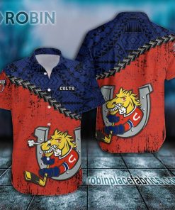 barrie colts casual button down hawaiian shirt grunge polynesian tattoo ca hockey 198 ojMZJ