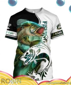 bass fishing all over print aop shirt t shirt iIqMq