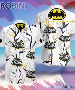 Batman Hawaiian Shirt Hawaiian Shirts, Casual Short Sleeve Shirt