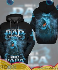 being a dad is an honor all over print aop shirt hoodie C6I0O