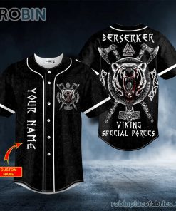 berserker viking special porces custom baseball jersey 193 cUl90
