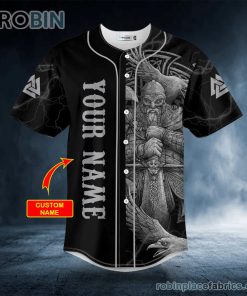 bew are the old man black white viking on behance warriors raven custom baseball jersey 387 BnveR