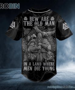 bew are the old man black white viking on behance warriors raven custom baseball jersey 575 MLQA2