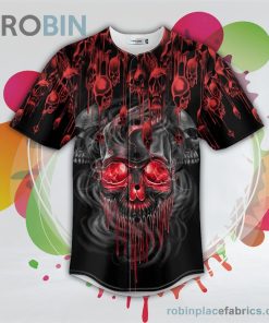 bloody skull baseball jersey rb8210169 L4MgK