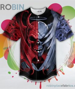 blue red angelic devil skull baseball jersey rb7282165 yQafs