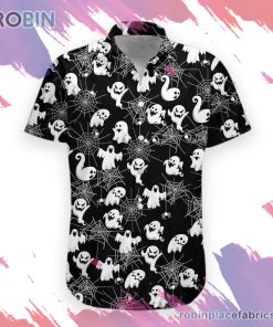 Boo Halloween Hawaiian Shirt, Casual Short Sleeve Shirt