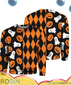 Boo Pumpkin Halloween All Over Print – AOP Shirt Boo Pumpkin Halloween All Over Print – AOP Shirt