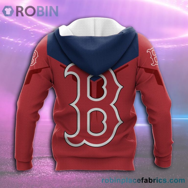 Boston Red Sox All Over Print 3D Hoodie Drinking Style – MLB