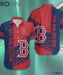 Boston Red Sox – MLB Short Sleeve Button Down Hawaiian Shirt