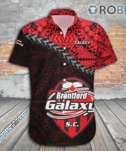 brantford galaxy casual button down hawaiian shirt grunge polynesian tattoo ca soccer 81 4VFA0