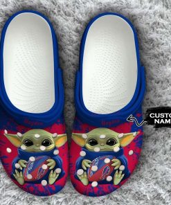 Buffalo Bills Baby Yoda Crocs Clog Shoes