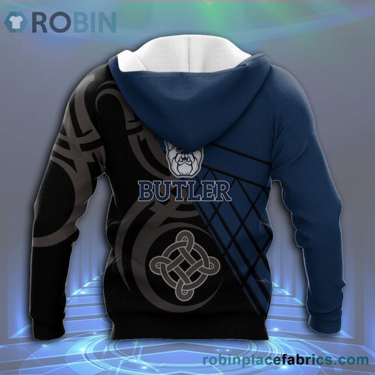 Butler Bulldogs All Over Print 3D Hoodie Pattern Celtic – NCAA