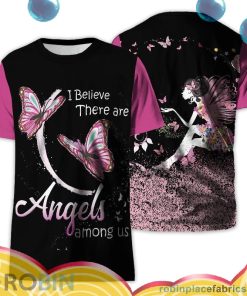 butterfly all over print aop shirt t shirt MTD5R