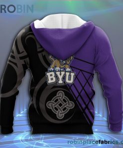 byu cougars all over print 3d hoodie pattern celtic ncaa 143 MYGeY