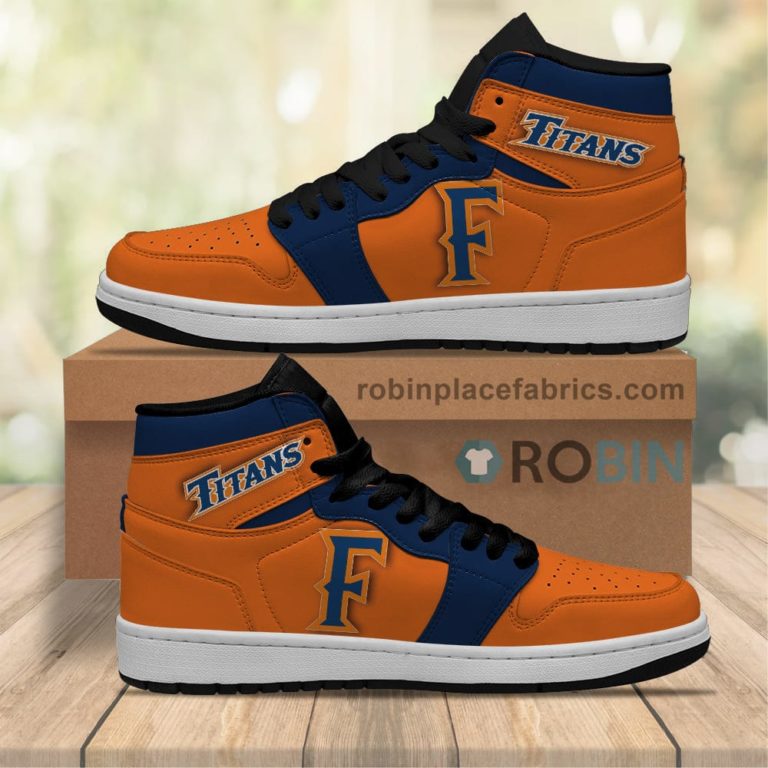 Cal State Fullerton Titans Sneakers Boots – NCAA Air Jordan 1