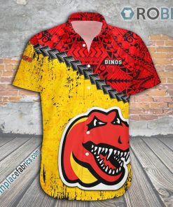 Calgary Dinos Casual Button Down Hawaiian Shirt Grunge Polynesian Tattoo – CA CIS Calgary Dinos Casual Button Down Hawaiian Shirt Grunge Polynesian Tattoo – CA CIS