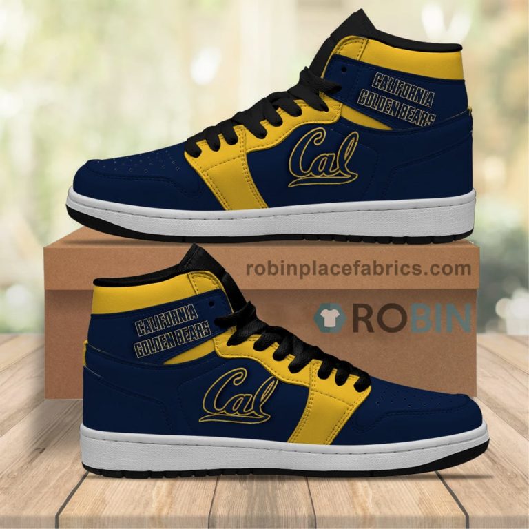 California Golden Bears Sneakers Boots – NCAA Air Jordan 1