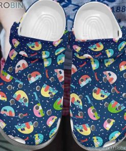 Camping Clog Camping Night Crocs Crocband Clog 3D Crocs Print Full