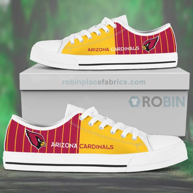 Canvas Low Top Shoes Arizona Cardinals