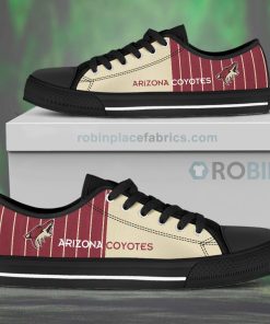 Canvas Low Top Shoes Arizona Coyotes Canvas Low Top Shoes Arizona Coyotes