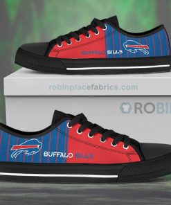 Canvas Low Top Shoes Buffalo Bills Canvas Low Top Shoes Buffalo Bills