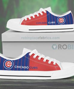 canvas low top shoes chicago cubs 151 fFrAC