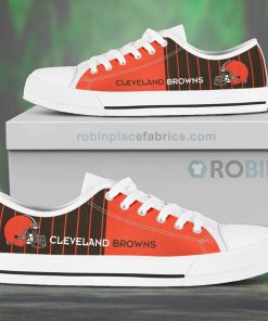 canvas low top shoes cleveland browns 147 wv5TK