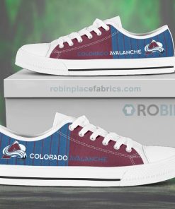 canvas low top shoes colorado avalanche 145 vaFET