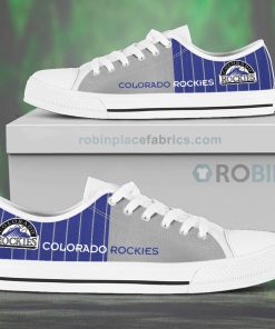 canvas low top shoes colorado rockies 144 QztOv