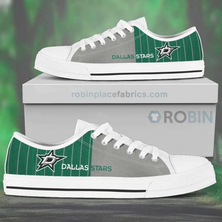 Canvas Low Top Shoes Dallas Stars