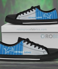 Canvas Low Top Shoes Detroit Lions Canvas Low Top Shoes Detroit Lions