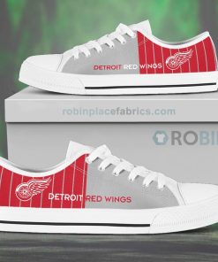 canvas low top shoes detroit red wings 139 J8c4M