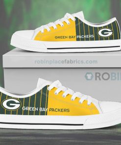 canvas low top shoes green bay packers 135 9tUGN