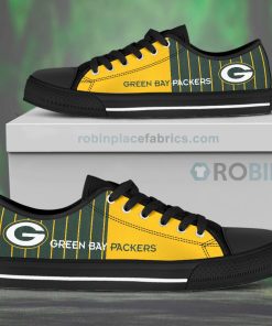Canvas Low Top Shoes Green Bay Packers Canvas Low Top Shoes Green Bay Packers