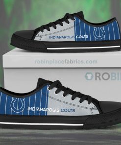 Canvas Low Top Shoes Indianapolis Colts Canvas Low Top Shoes Indianapolis Colts