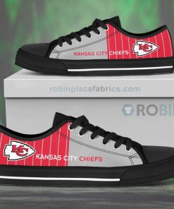 Canvas Low Top Shoes Kansas City Chiefs Canvas Low Top Shoes Kansas City Chiefs