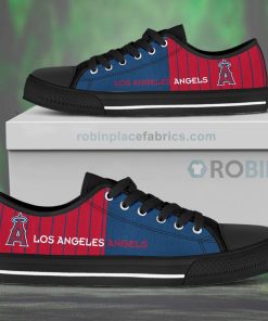Canvas Low Top Shoes Los Angeles Angels Canvas Low Top Shoes Los Angeles Angels