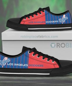 Canvas Low Top Shoes Los Angeles Dodgers Canvas Low Top Shoes Los Angeles Dodgers