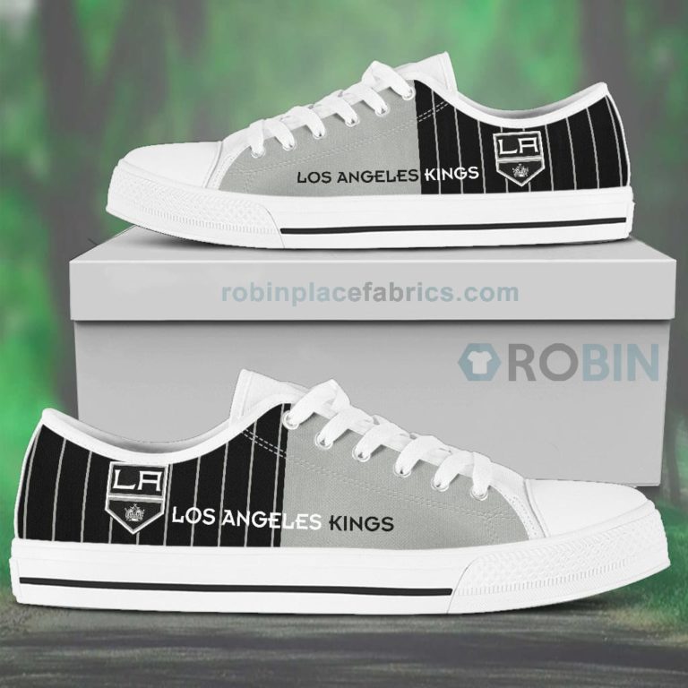 Canvas Low Top Shoes Los Angeles Kings