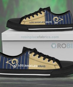 Canvas Low Top Shoes Los Angeles Rams Canvas Low Top Shoes Los Angeles Rams