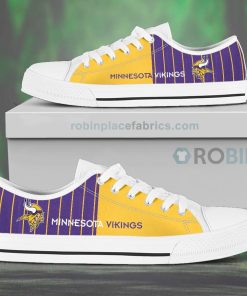 canvas low top shoes minnesota vikings 120 pHRKa