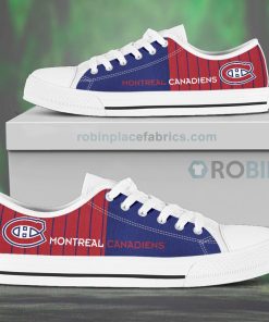 canvas low top shoes montreal canadiens 118 seMTe