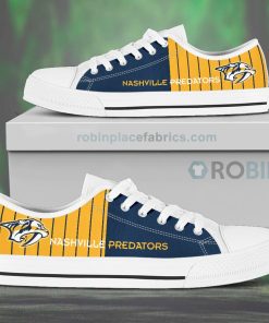 canvas low top shoes nashville predators 117 tguzA