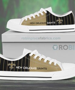 canvas low top shoes new orleans saints 114 BaziS