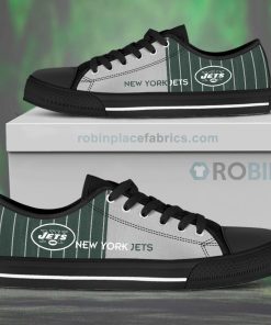 Canvas Low Top Shoes New York Jets Canvas Low Top Shoes New York Jets